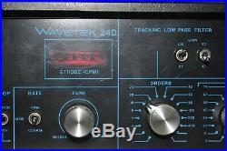 Wavetek Model 24d Tracking Low Pass Filter For Spectrum Analyzer Free Shipping