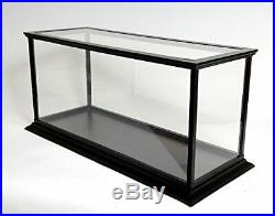 Wood & Plexiglass DISPLAY CASE 37-inch For Collectibles Ship Speed Boat Models