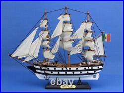 Wooden Amerigo Vespucci Tall Model Ship 15