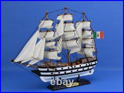 Wooden Amerigo Vespucci Tall Model Ship 15