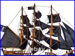 Wooden Blackbeard's Queen Anne's Revenge Black Sails Limited Model Pirate Ship 1