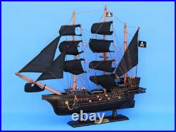 Wooden Edward England's Pearl Model Pirate Ship 20