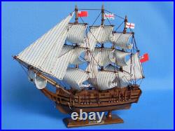 Wooden HMS Bounty Tall Model Ship 15