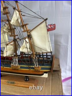 Wooden HMS Endeavour Tall Model Ship 20 Collectible Decoration