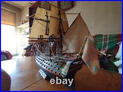 Wooden Handmade HMS Victory 1765