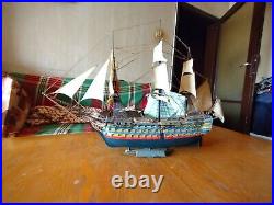 Wooden Handmade HMS Victory 1765