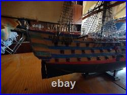 Wooden Handmade HMS Victory 1765