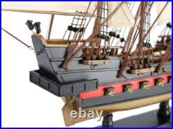 Wooden Henry Avery's Fancy White Sails Limited Model Pirate Ship 26