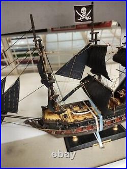 Wooden Model Ship Calico Jack The William 15 Inch