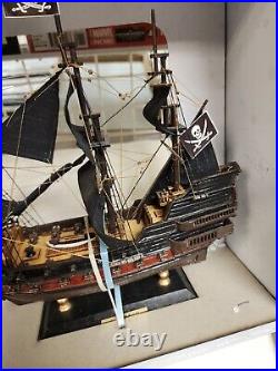 Wooden Model Ship Calico Jack The William 15 Inch