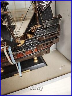 Wooden Model Ship Calico Jack The William 15 Inch