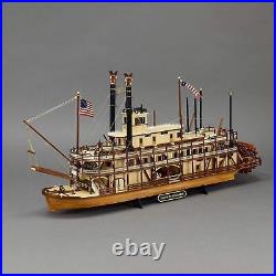 Wooden Model Ship Kit Paddle Steamer King Of The Mississippi Model 20515