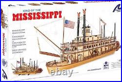 Wooden Model Ship Kit Paddle Steamer King Of The Mississippi Model 20515