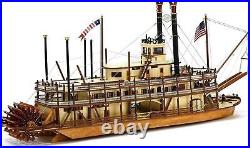 Wooden Model Ship Kit Paddle Steamer King Of The Mississippi Model 20515