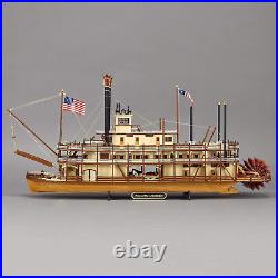 Wooden Model Ship Kit Paddle Steamer King of The Mississippi Model 20515