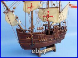 Wooden Pinta Model Ship 12