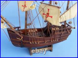 Wooden Pinta Model Ship 12