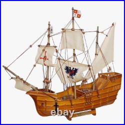 Wooden Santa Maria Ship Model Columbus's Saint Mary Model Ship 36cm