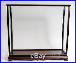 Wooden Ship Model Display Case Wth Plexiglass For TALL SHIPS Medium