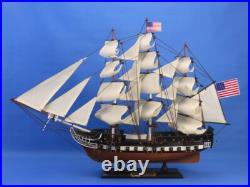 Wooden USS Constitution Tall Model Ship 24