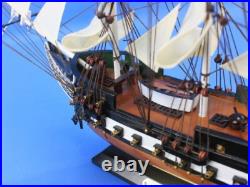 Wooden USS Constitution Tall Model Ship 24