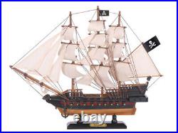 Wooden Whydah Gally White Sails Limited Model Pirate Ship 15