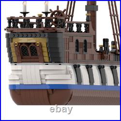 YOUFOY Armed Merchant Ship Model for Pirates Theme Series 2423 Pieces MOC