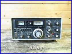 Yaesu Model FT-101E SSB Ham Radio Transceiver For Parts or Repair Free Ship