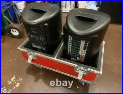 Yamaha Stagepas 600i (600 Watts) with USA ROAD Case for shipping and storage