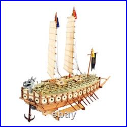 Young Modeler Korean Turtle Ship Wooden Model Kit 1/100 Scale Historic DIY