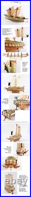 Young Modeler Korean Turtle Ship Wooden Model Kit 1/100 Scale Historic DIY