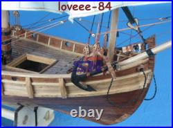 ZHL Pinta Pinta Wood Model Ship Kits Scale 1/50 L 25.6 Yuanqing New